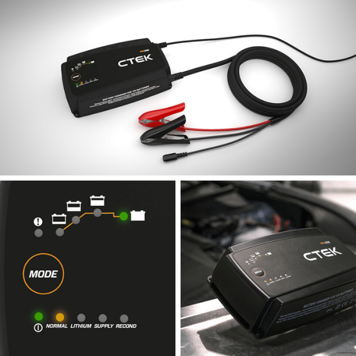 CTEK PRO25S Battery Charger 50-60 Hz 12V 40-328