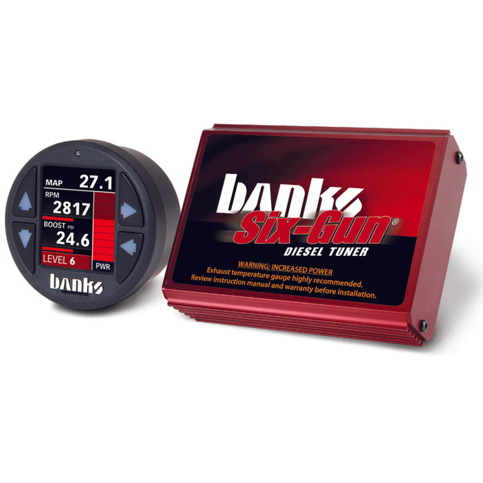 Banks 06-07 Chevy/GMC 2500/3500 6.6L LLY-LBZ Six-Gun Diesel Tuner w/ iDash-1.8 61414