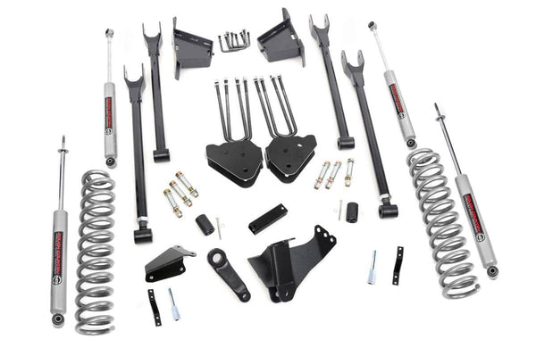 Rough Country 8 Inch Lift Kit 4 Link Rr Blocks Fits Ford F-250/F-350 Super Duty (05-07) 591.20