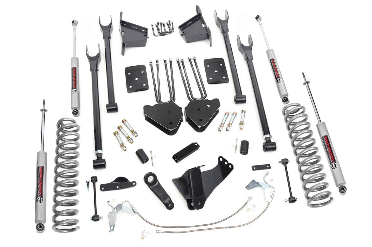 Rough Country 8 Inch Lift Kit 4 Link Fits Ford F-250/F-350 Super Duty 4WD (08-10) 592.20