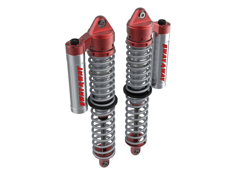 aFe 14-16 Polaris RZR 925/1000cc Sway-A-Way 2.5 Front Coilover Kit w/ PB Reservoirs and Comp Adj 851-5600-03-CA