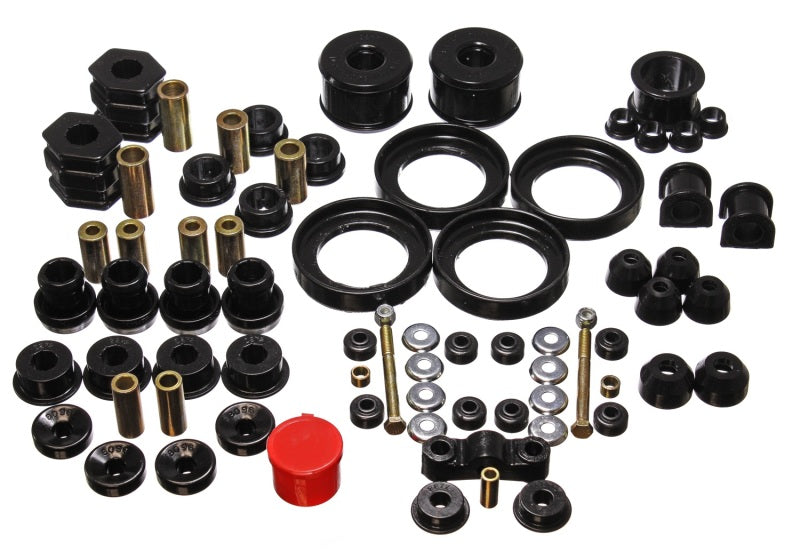 Energy Suspension 96-00 Honda Civic/CRX Black Hyper-Flex Master Bushing Set 16.18110G