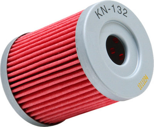 K&N Motorcycle Oil Filter: High Performance, Premium, Designed to be used with Synthetic or Conventional Oils: Fits Select Suzuki, Arctic Cat, Kawasaki Vehicles, KN-132