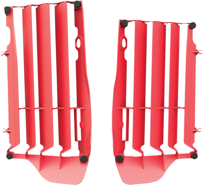 Polisport Radiator Louvers (Red) Compatible With 13-14 HONDA CRF450R