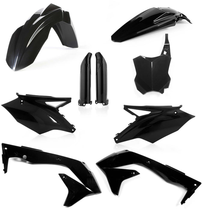 Acerbis Full Plastic Kits For Kawasaki - Black (2685840001)