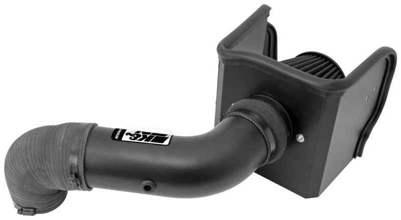 K&N 09-13 Compatible with Dodge Ram 1500 Pickup 5.7L V8 / 11-13 Ram 1500 5.7L V8 Black Performance Intake Kit 71-1561