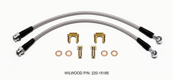 Wilwood Flexline Kit Rear C6 Corvette (non-Z06) 220-15195