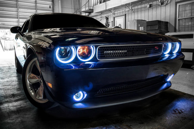 Oracle Compatible with Dodge Challenger 08-14 LED Waterproof Halo Kit White SEE WARRANTY 1292-001