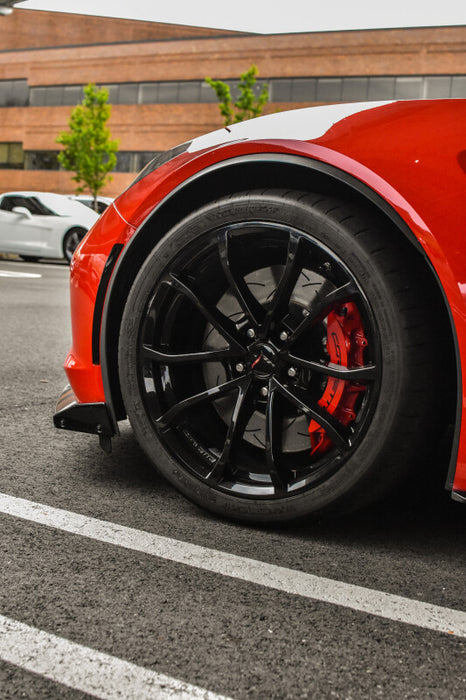 DBA 09+ Compatible with Nissan GTR R-35 Rear Slotted 5000 Series 2 Piece Rotor Assembled w/ Black Hat 52321BLKS