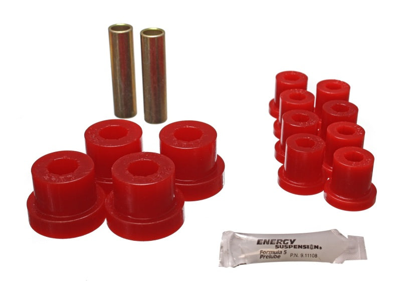 Energy Suspension compatible with Jeep Spring Bushing Set Red 2.2115R