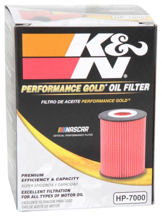 K&N Saturn/Chevrolet/Saab/Pontiac/Vauxhall Cartridge Oil Filter HP-7000