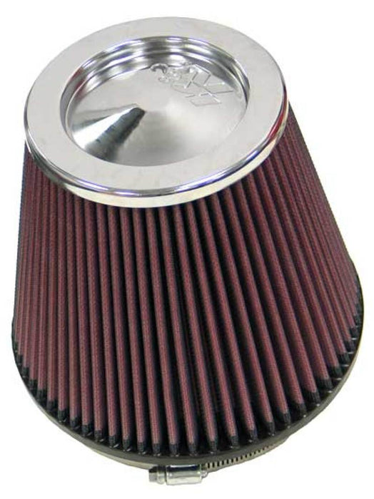 K&N Round Tapered Universal Air Filter 6in Flange ID x 7.5in Base OD x 5in Top OD x 6.5in Height RF-1042