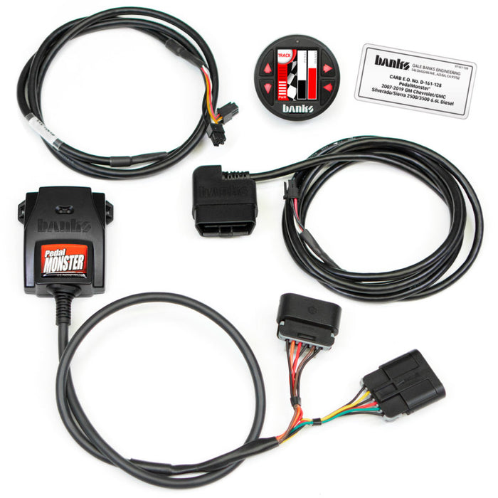 Banks Power Pedal Monster Throttle Sensitivity Booster w/ iDash SuperGauge 07.5-19 GM 2500/3500 64322-C