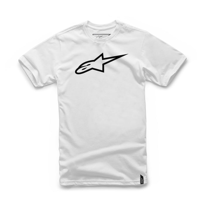 Alpinestars Youth Ageless Tee White/Black Lg 3038-72002-2010-L