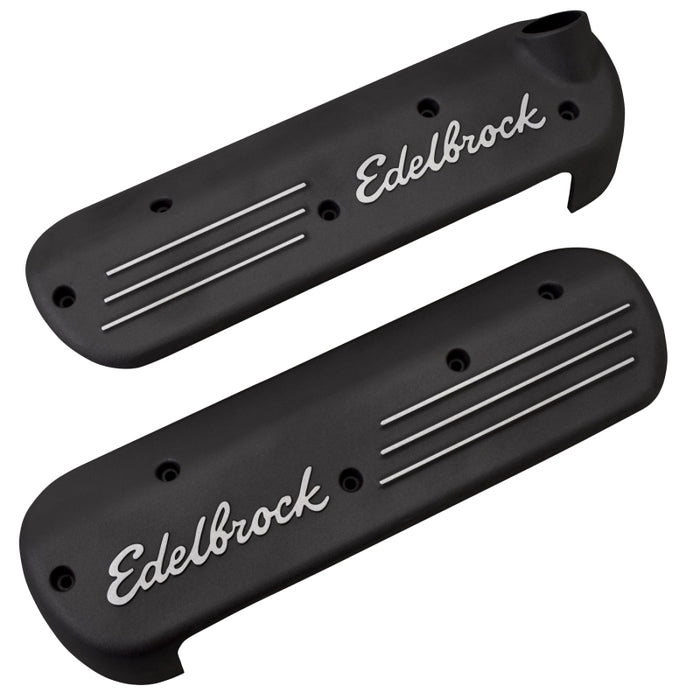 Edelbrock Coil Cover GM Gen 3 LS1 Black Coated 41183