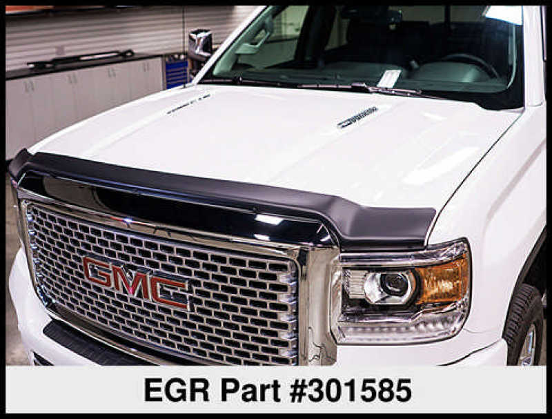 EGR 14+ GMC Sierra Superguard Hood Shield Matte (301585) 301585