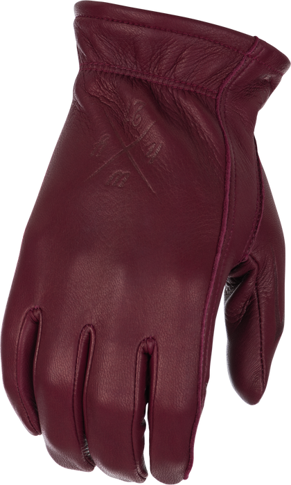 Highway 21 Men's Motorcycle Louie Gloves (Oxblood, 5X-Large)