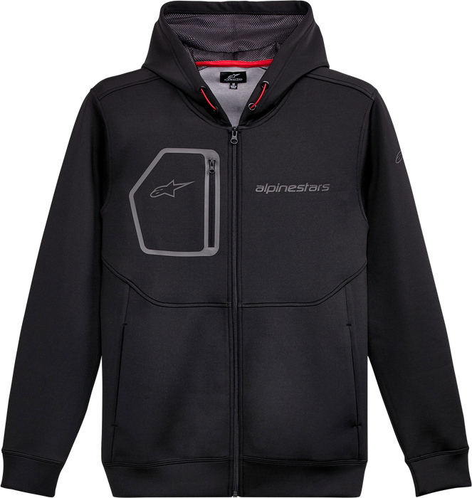 Alpinestars Convex Mens Zip Up Hoody Black MD