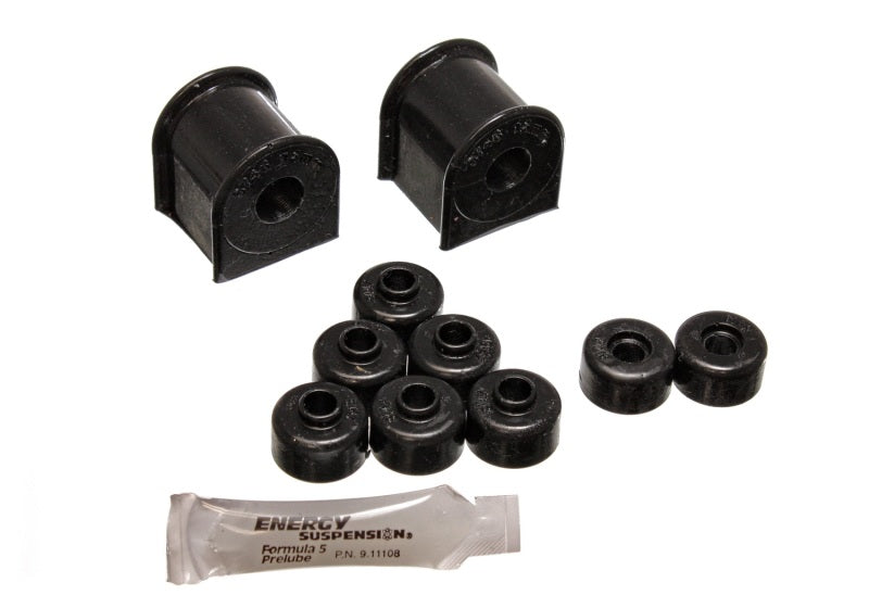 Energy Suspension 89-94 Compatible with Nissan 240SX (S13) Black 15mm Rear Sway Bar Bushing Set 7.5122G