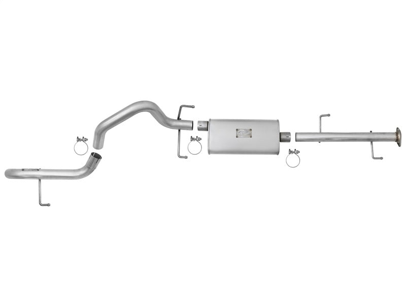 aFe Scorpion 2-1/2in Aluminized Steel Cat-Back Exhaust 07-17 Toyota FJ Cruiser V6 4.0L 49-06038