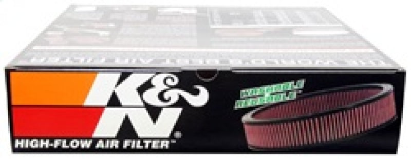 K&N Replacement Air Filter GM CARS & TRUCKS, V8, 1966-84 E-1650