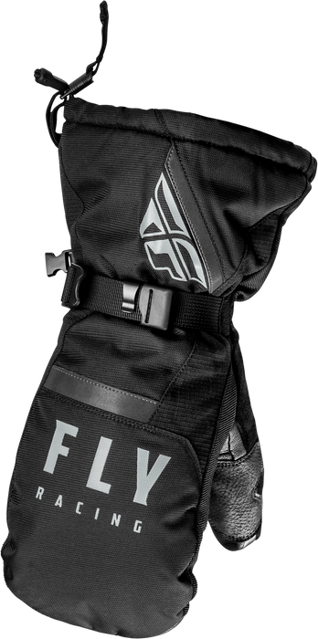 Fly Racing 2023 Snow Cascade Mitten (Black, X-Small)