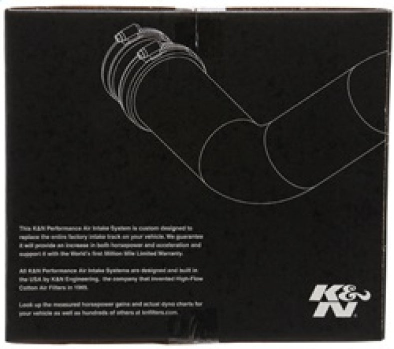 K&N Performance Intake Kit PERF. INTAKE KIT; compatible with Jeep LIBERTY V6-3.7L, 04-07 77-1540KP