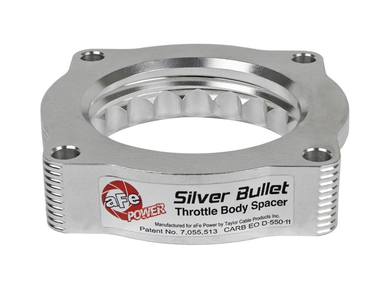 aFe Silver Bullet Throttle Body Spacer N62 Only BMW (E53) 04-09 5series (E60) 04-09 6series (E63/64) 46-31001