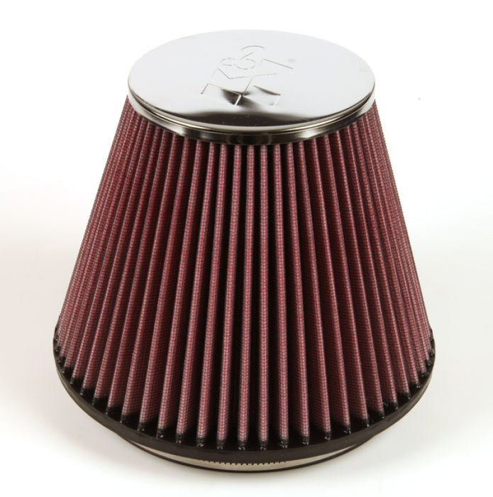 K&N Round Tapered Universal Air Filter 6in Flange ID x 7.5in Base OD x 4.5in Top OD x 6in H RF-1048