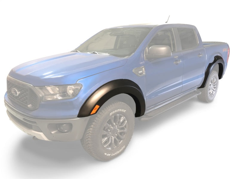 Bushwacker 2019 Ford Ranger Supercrew Extend-A-Fender Style Flares 4pc Black 20953-02