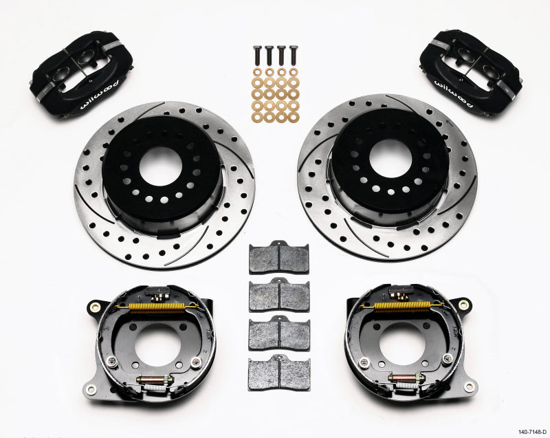 Wilwood Forged Dynalite P/S Park Brake Kit Drilled 93-97 Camaro/Firebird 140-7148-D