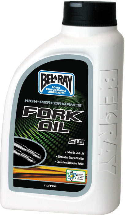 Bel-Ray 840-1011 High-Performance Fork Oil 5W 1L