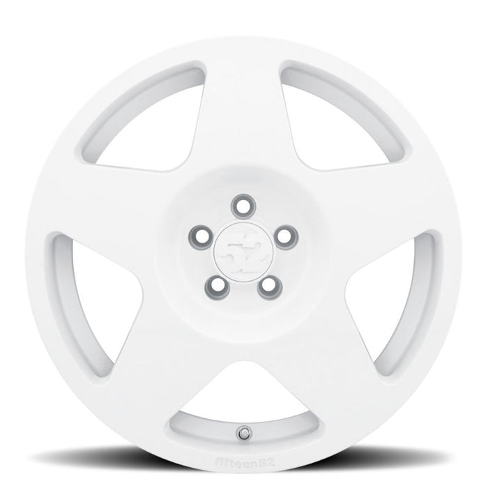 fifteen52 Tarmac 18x8.5 5x108 42mm ET 63.4mm Center Bore Rally White Wheel TARRW-88558+42