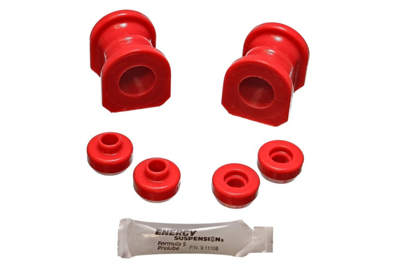 Energy Suspension 89-94 Compatible with Nissan 240SX (S13) Red 24mm Front Sway Bar Bushing Set 7.5121R