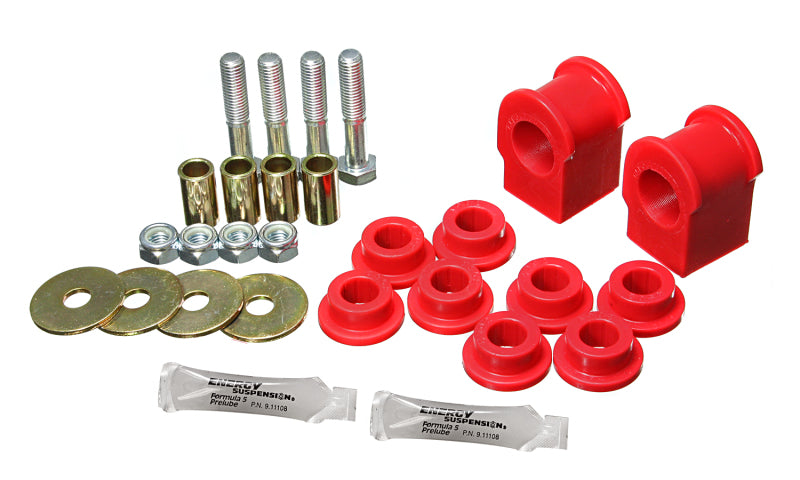 Energy Suspension 2005-07 Ford F-250/F-350 SD 2/4WD Rear Sway Bar Bushing Set 1-1/8inch Red 4.5197R