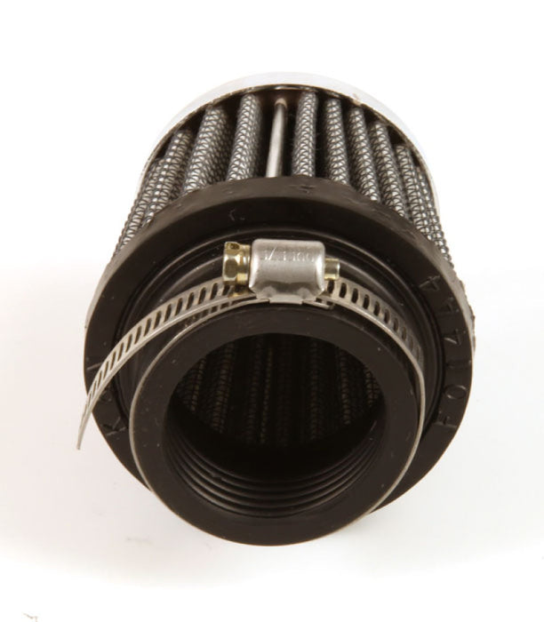 K&N Universal Clamp-On Air Intake Filter: High Performance, Premium, Replacement Air Filter: Flange Diameter: 1.375 In, Filter Height: 2.25 In, Flange L: 0.625 In, Shape: Round Tapered, RC-0790, black