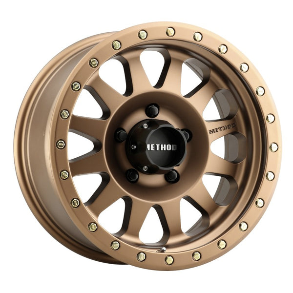 Method MR304 Double Standard 15x8 -24mm Offset 5x4.5 83mm CB Method Bronze Wheel MR30458012924N