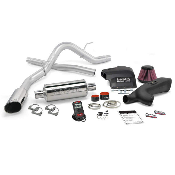 Banks Power 11-14 Ford F-150 3.5L EcoBoost Stinger System SS Single Exhaust w/ Chrome Tip 48494