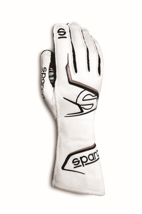 Sparco Glove Arrow 10 WHT/BLK 00131410BINR