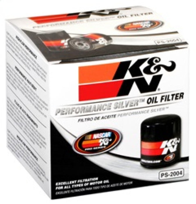 K&N Oil Filter for Fiat/Porsche/Triump/Alfa Romeo/MG/Compatible with Dodge/Mercury/Toyota 3.656in OD x 4in H PS-2004