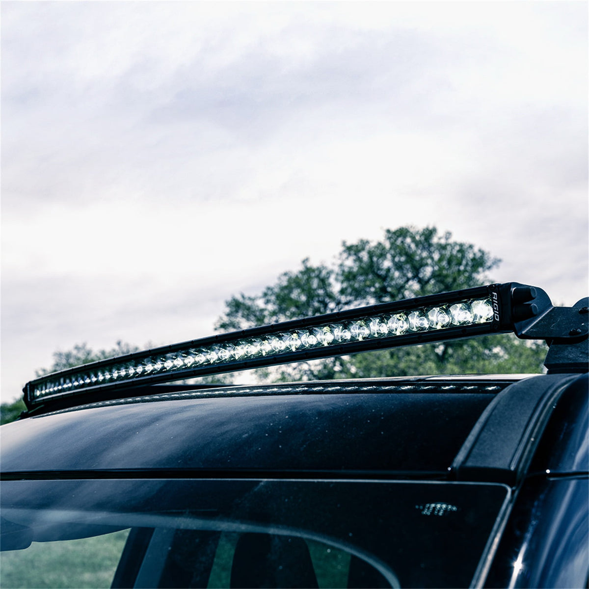 RIGID 2021 Fits Ford Bronco Sport 40 Inch RDS SR-Series Curved Light Bar Roof Mount Kit 46714