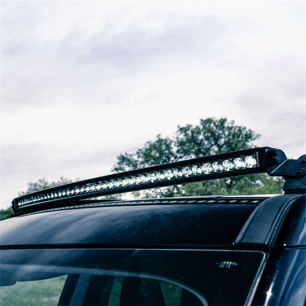Rigid Industries 46714 2021 Ford Bronco Sport 40 Inch RDS SR-Series Curved Light Bar Roof Mount Kit