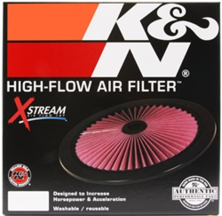 K&N X-Stream Top Filter X-Stream 14in OD Blue 66-1401XB