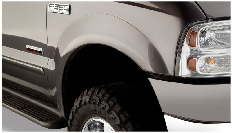 Bushwacker 99-07 Ford F-250 Super Duty Styleside Extend-A-Fender Style Flares 4pc Black 20928-02