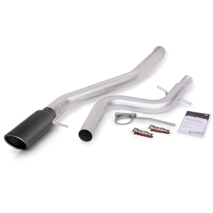 Banks Power 11-13 VW Jetta Sedan/Wagon 2.0L TDI Monster Exhaust Sys SS Single Exhaust w/ Black Tip 46181-B