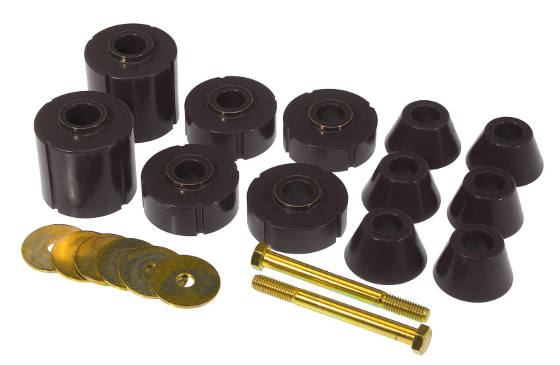 Prothane 73-80 GM Body Mount 12 Bushing Kit Black 7-104-BL