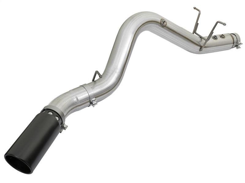 aFe ATLAS 5in DPF-Back Aluminized Steel Exhaust System GM Diesel Trucks 2017 V8 6.6L (td) L5P 49-04085-B