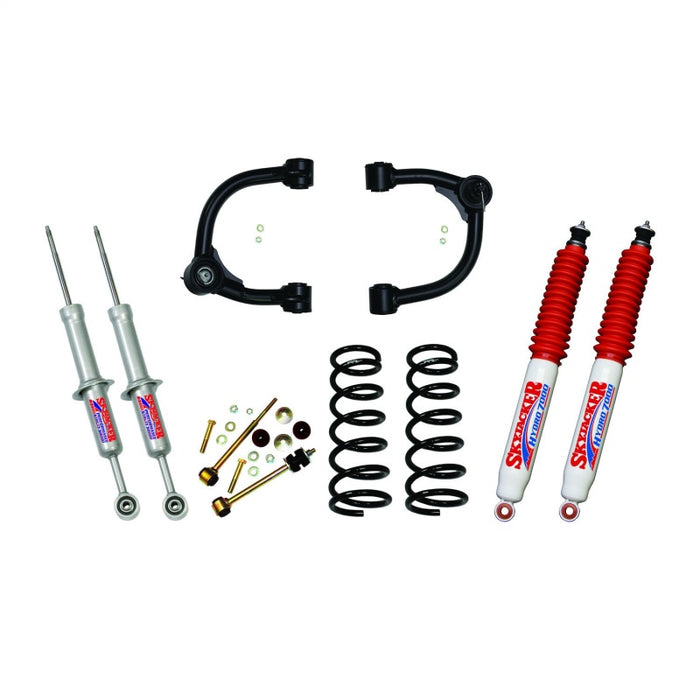 Skyjacker 3in Upper A-Arm Kit w/ Performance Struts Rear Coils & Hydro Shocks FJ730STUH