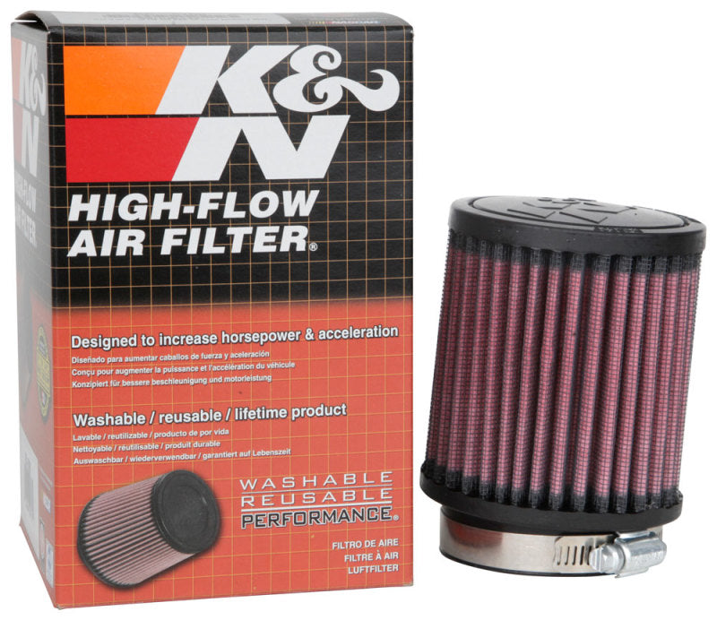 K&N Universal Rubber Filter 2.5 inch 5 Degree FLG 3.5 inch OD 4 inch Height RB-0700