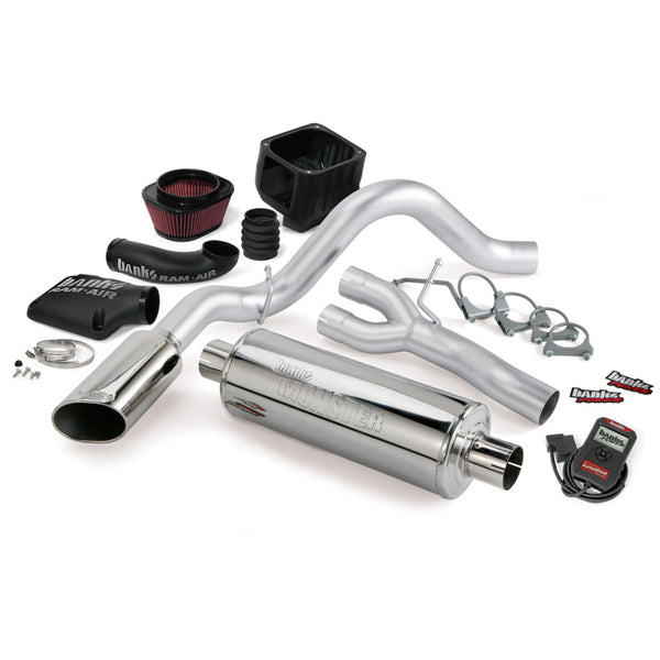 Banks Power 10 Chevy 5.3L CCSB FFV Stinger System SS Single Side-Exit Exhaust w/ Chrome Tip 48046